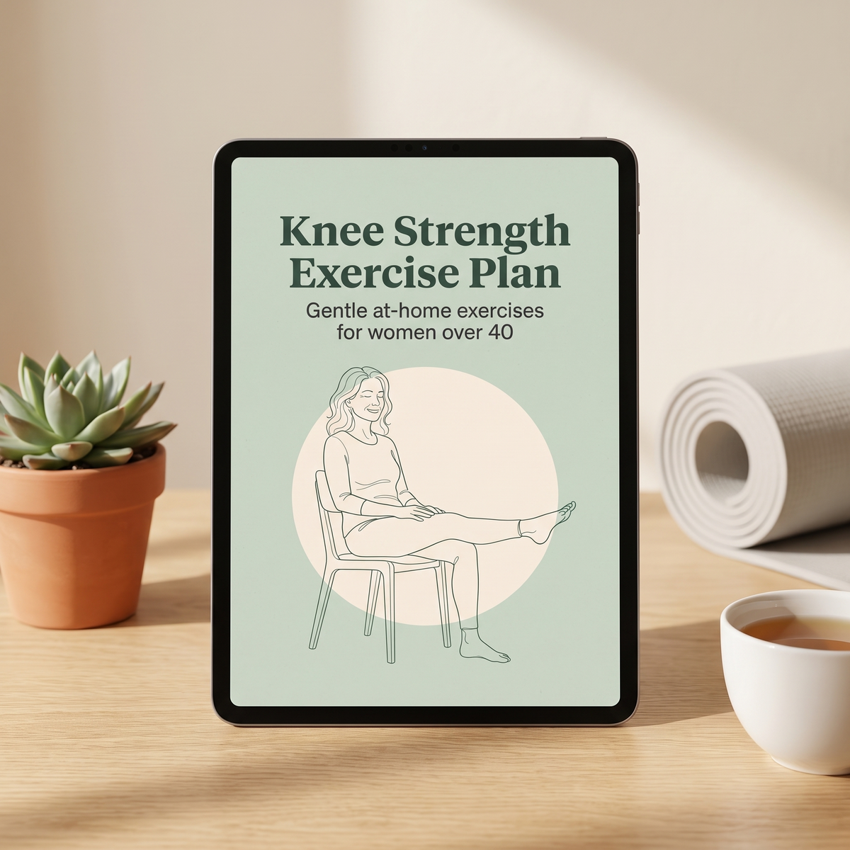 Knee Strength Exercise e-book